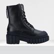 No Name - Boots - Kross Ranger Glossy Nappa Black - Photo