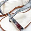 Nimal - Sandale - Billie Reptile Argent - Photo