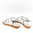 Nimal - Sandale - Billie Reptile Argent - Photo