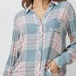 Rails - Chemise - Hunter Agave Rose Sand - Photo