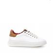 Serafini - Sneakers - J.Connors White Tartan Cognac - Photo