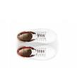 Serafini - Sneakers - J.Connors White Tartan Cognac - Photo