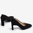 Unisa - Escarpins - Waba Black Suede - Photo