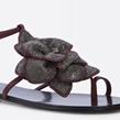 Lola Cruz - Sandales - 041Z00 Burgundy - Photo