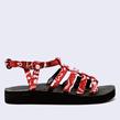 Arizona Love - Sandales - Spartiates Bandana Rouge - Photo