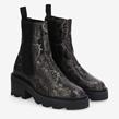 Schmoove - Boots - Mike Chelsea Olive Snake - Photo