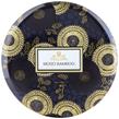 Voluspa - Bougie - 3 Wick Tin Moso Bamboo - Photo