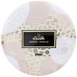 Voluspa - Bougie - 3 Wick Tin Santal Vanille - Photo