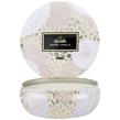 Voluspa - Bougie - 3 Wick Tin Santal Vanille - Photo