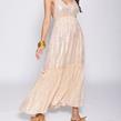 Sundress - Robe - Cirka Long Gold - Photo