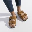 Birkenstock - Sandale - Arizona Suede Mink - Photo