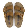 Birkenstock - Sandale - Arizona Suede Mink - Photo