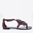 Lola Cruz - Sandales - 041Z00 Burgundy - Photo