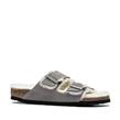 Birkenstock - Sandale - Arizona Shearling Stone Coin - Photo