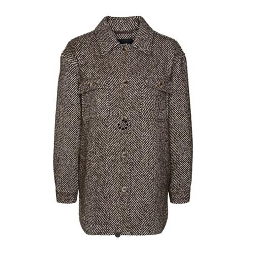 Pièces - Veste - Jaylene Wool Marron - Photo 1
