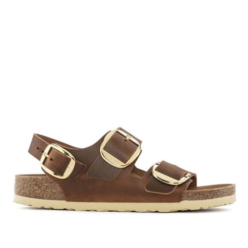 Birkenstock - Sandale - Milano Big Buckle Cognac - Photo 1