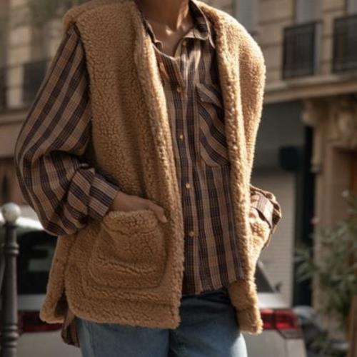 Opull'ence - Gilet - Sacha Marron - Photo 1