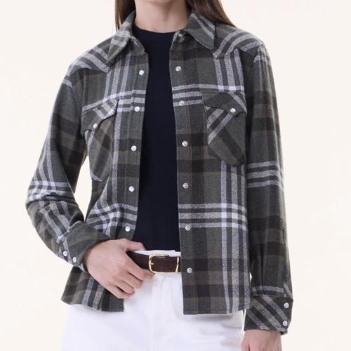 Kujten - Chemise  - Lumber Kaki Foncé - Photo 1