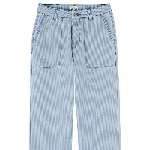 Wild - Pantalon - Henry Bleu Rayé - Photo 1