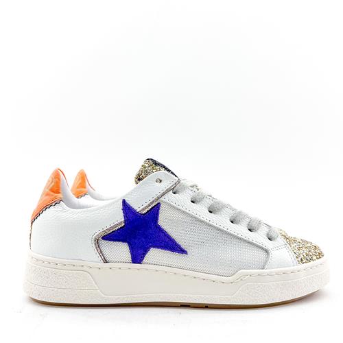 Semerdjian - Sneakers - Duck 9432 Violet Orange - Photo 1