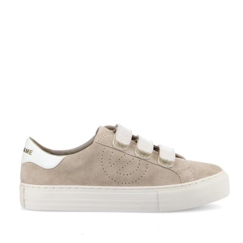 No Name - Sneakers - Arcade Straps Suede Nude - Photo 1