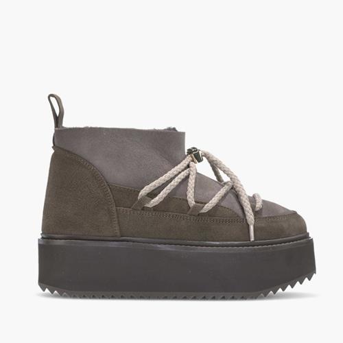 Inuikii - Snowboots - Classic Low Platform Taupe - Photo 1
