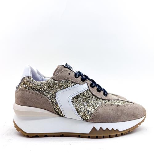 semerdjian smr sneakers en glitter or baskets Malu 10178 Gold