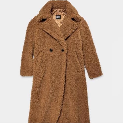 UGG Australia - Manteau - Gertrude Long Teddy Chestnut - Photo 1