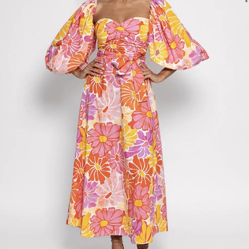 Sundress - Robe - Emilia Long Dress Multi  - Photo 1