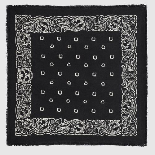 Kujten - Bandana - Hawai Large Noir - Photo 1