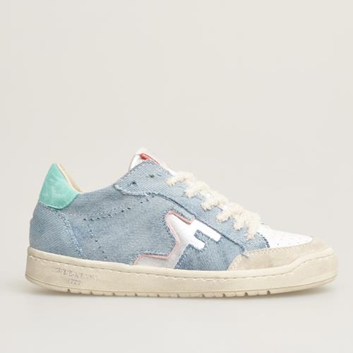 Serafini - Sneakers - San Diego Jeans White - Photo 1