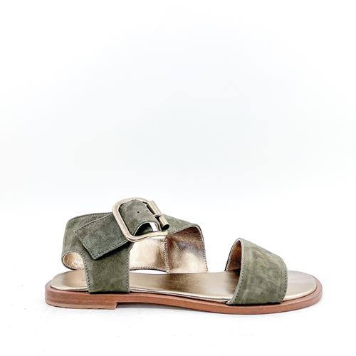Nimal - Sandales - Goji Camoscio Kaki - Photo 1