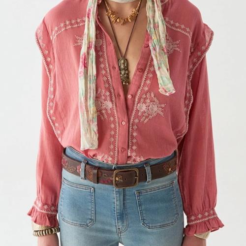 Maison Hotel - Blouse - Philippa Blouse Fragola - Photo 1