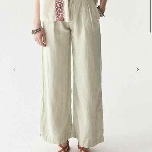 Maison Hotel - Pantalon - Marisa Pant Avocado - Photo 1