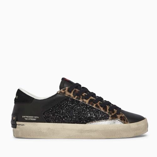 Crime - Sneakers - 28002 Black Leo  - Photo 1