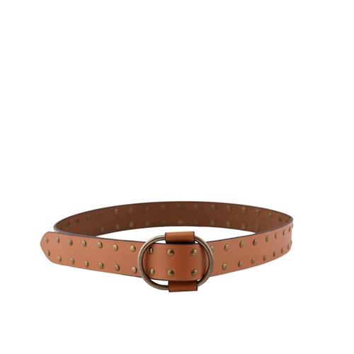 Pieces - Ceinture - Pilja Leather Cognac - Photo 1