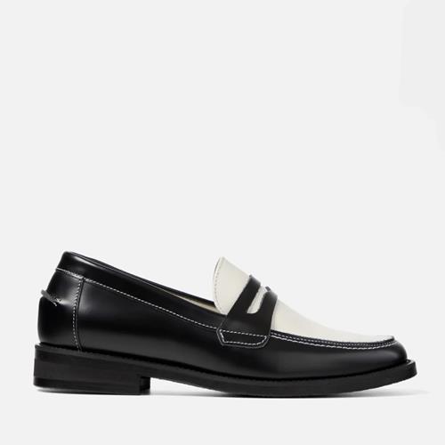 Duke and Dexter - Mocassins - Penny Loafer Black and White - Photo 1