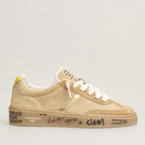 Serafini - Sneakers - Court 08 Camel - Photo 1
