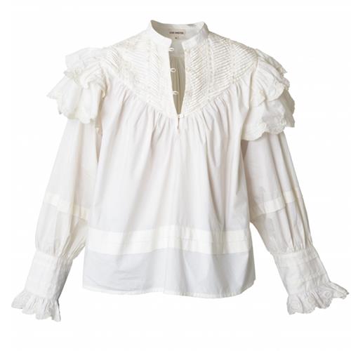 V de Vinster - Blouse -  Blouse Chloe Blanc - Photo 1