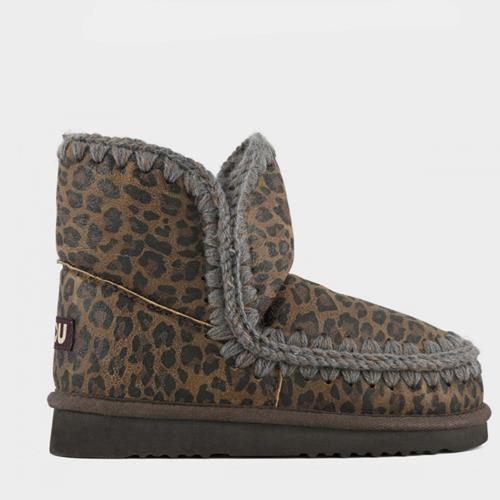 Mou - Snowboots - Eskimo 18 Vintage Leopard Print - Photo 1