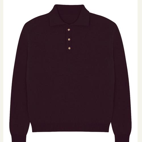 Linnea Lund - Pull - Ralph Polo Bordeaux  - Photo 1