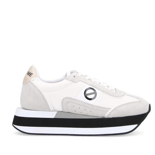 No Name - Sneakers - Boom Jogger Suede White  - Photo 1
