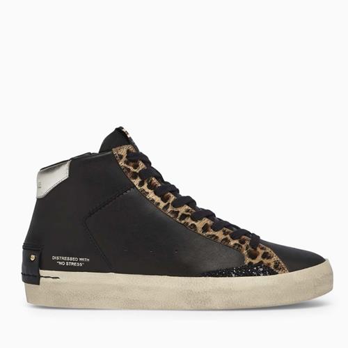 Crime - Sneakers - 28052 Black Leo  - Photo 1