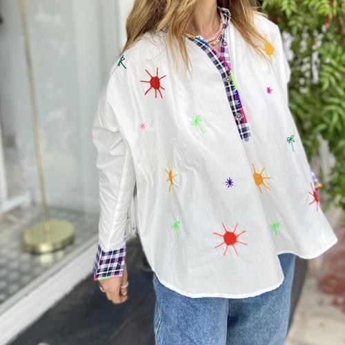 Stella H - Blouse - Alya Blanc - Photo 1
