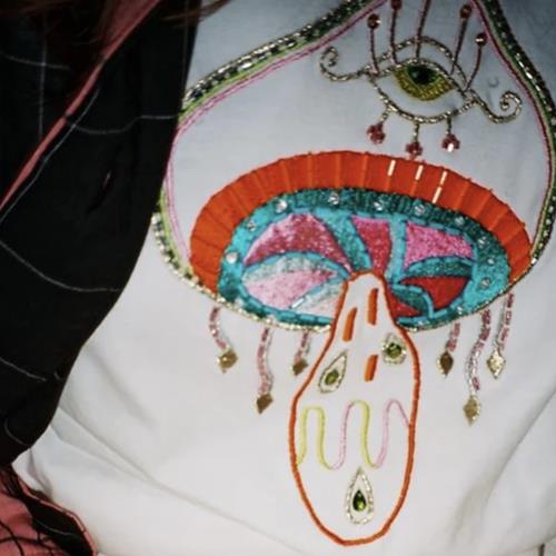 Victoria Leivissa - T-Shirt - Magic Mushroom White - Photo 1