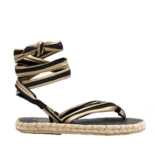 Nalho - Sandales - Karabi Black Gold - Photo 1