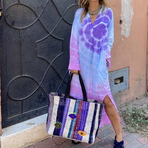 Stella H - Robe - Stella Tie Die Rose  - Photo 1