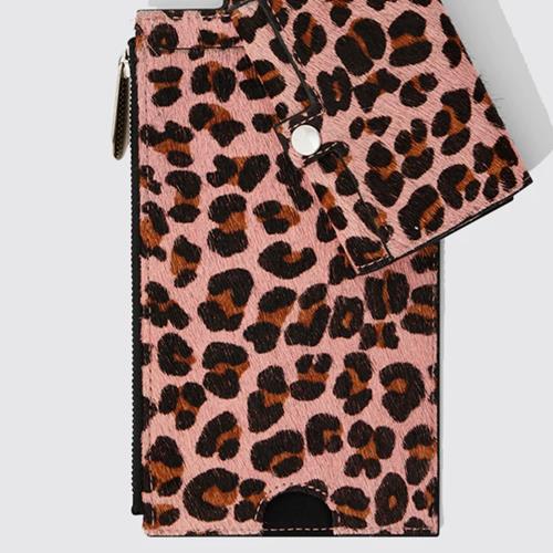 Heimstone - Les Minis - Large Portefeuille Leopard Rose - Photo 1