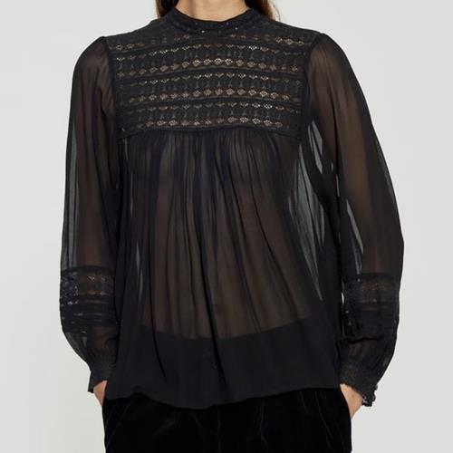 Antik Batik - Blouse - Blouse Sara Black - Photo 1