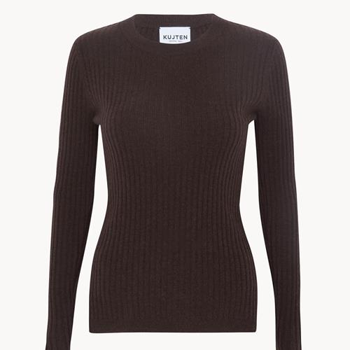 Kujten - Pull - Bibi Chataigne Foncé - Photo 1